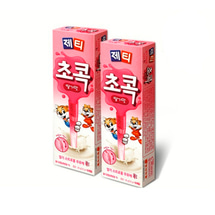 제티초콕 딸기맛 3.6g 10T 2개 총 20T 어린이간식 우유급식 제티 제티스틱